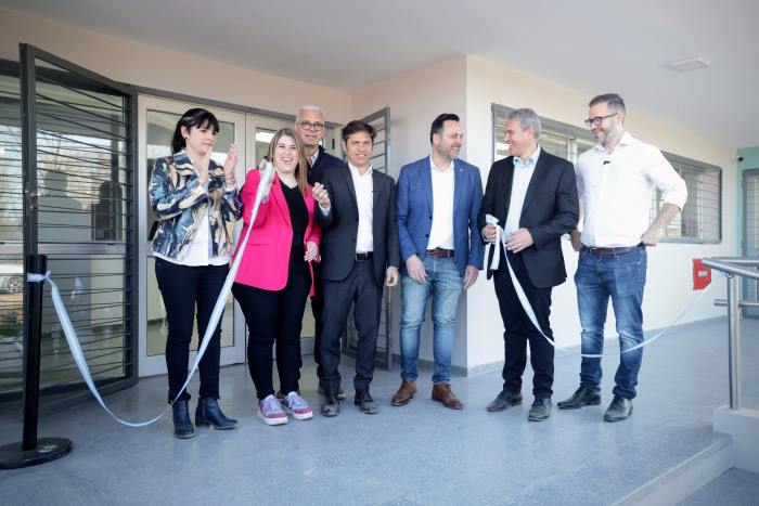 Kicillof inauguró un Centro de Atención Primaria de la Salud en Chacabuco