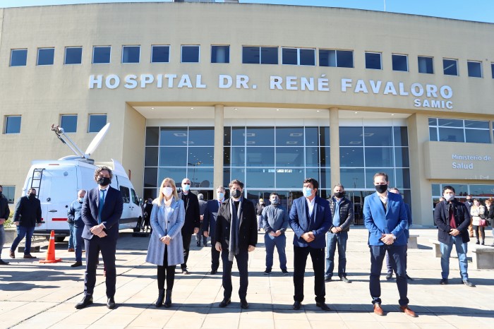 Kicillof participó de la inauguración del Hospital Doctor René Favaloro en La Matanza