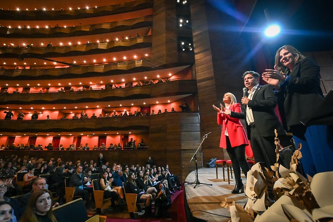 Se reinauguró la Sala “Alberto Ginastera” del Centro Provincial de las Artes Teatro Argentino de La Plata