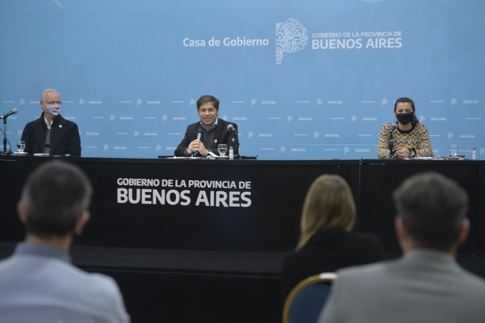 Fue en el Salón Dorado de la Casa de Gobierno