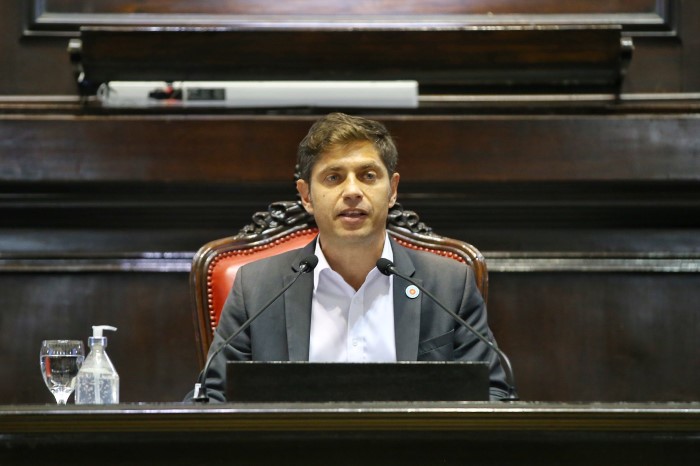 El gobernador de la provincia de Buenos Aires, Axel Kicillof, encabezó la 149° apertura de sesiones en la Legislatura bonaerense