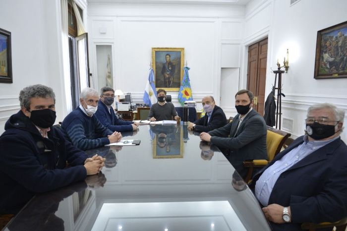 Kicillof recibió a la comisión directiva de CARBAP