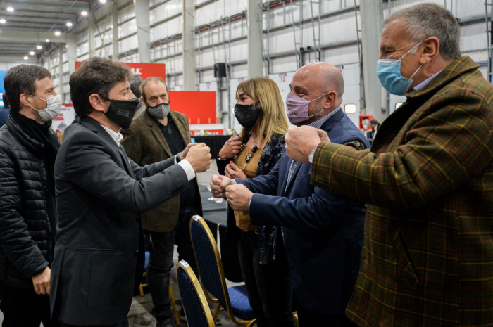 Kicillof se reunió con industriales bonaerenses en General Rodríguez