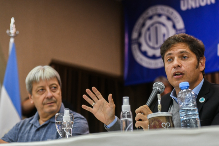 Kicillof participó de la apertura del Congreso Nacional de Delegados de la UOM