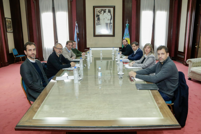 Kicillof realizó una nueva reunión con intendentes en Casa de Gobierno