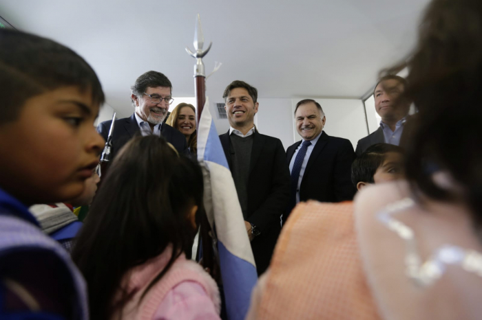 Kicillof inauguró el nuevo edificio del Jardín de Infantes N° 917 de Florencio Varela