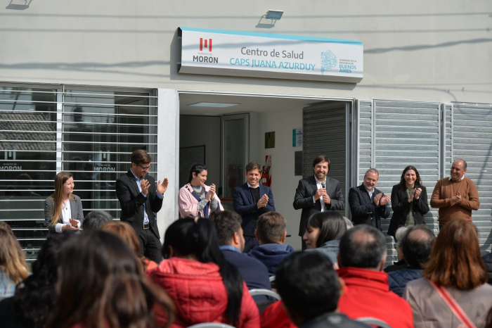 Se inauguró el Centro de Atención Primaria de la Salud de Castelar Sur