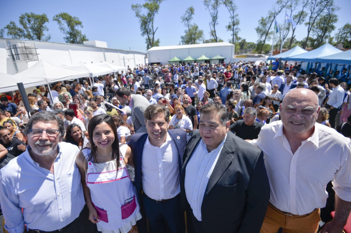 Kicillof e Ishii inauguraron la Escuela Primaria N°41