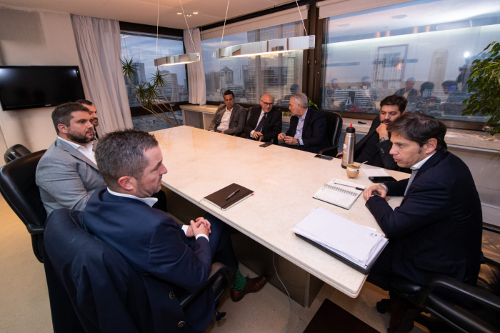 Kicillof se reunió con autoridades de Equinor