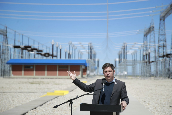 Kicillof inauguró la nueva Estación Transformadora Vivoratá