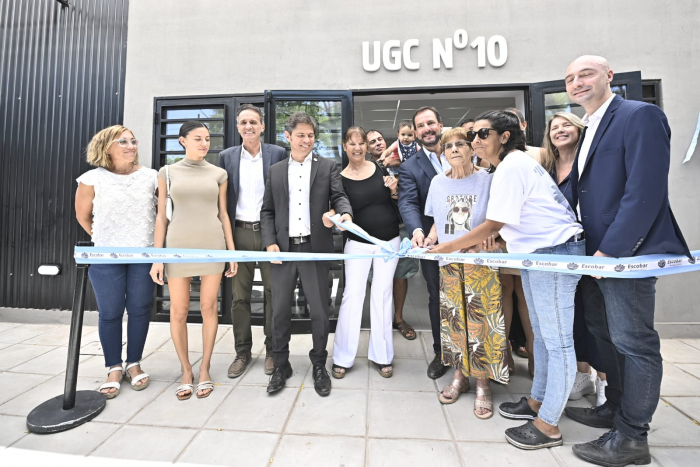 Kicillof inauguró el Centro Cívico de Matheu “Juana Obregozo” 
