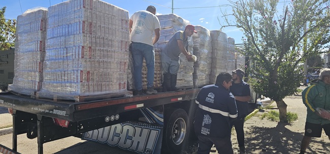 Recursos enviados a Bahía Blanca