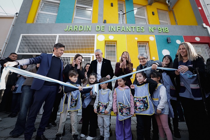 Inauguración Jardín de Infantes en Avellaneda