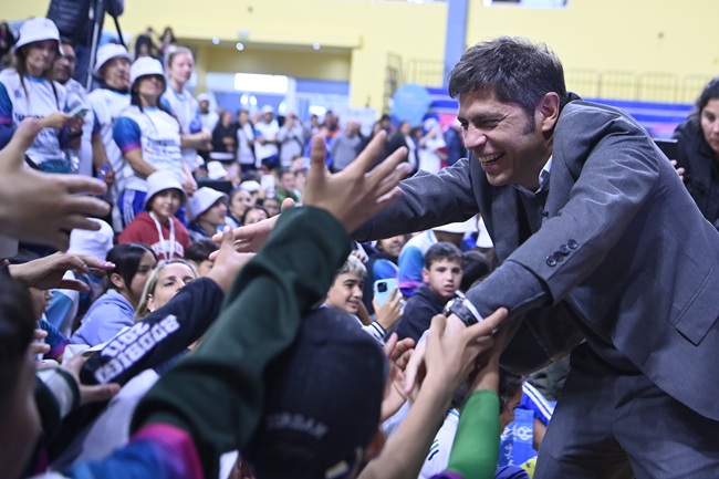 Kicillof encabezó la apertura de la etapa final de los Juegos Escolares Bonaerenses 2025
