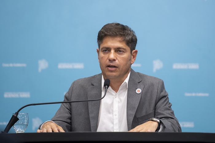 Kicillof: "Le pido al presidente que se reúna a trabajar con seriedad por la seguridad de los bonaerenses"