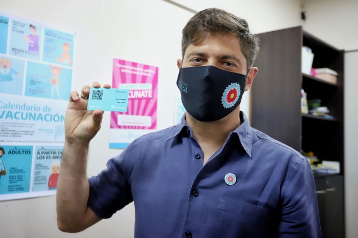 Axel Kicillof brindó detalles del plan de vacunación