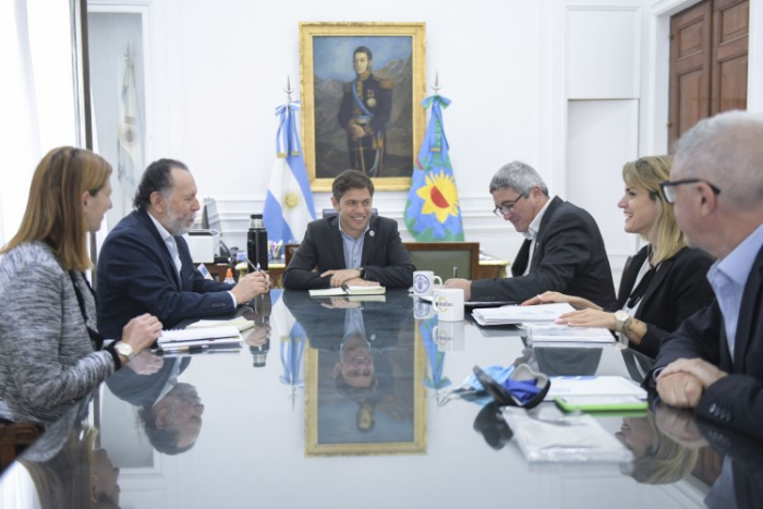 La reunión fue encabezada por el gobernador Axel Kicillof 