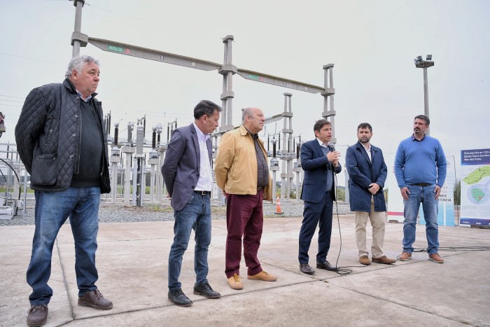 Se puso en marcha la nueva línea de alta tensión que conecta Santa Clara del Mar con Mar del Plata