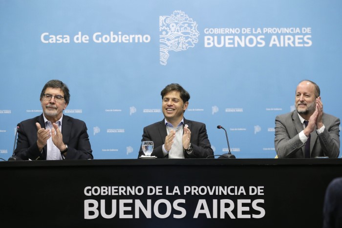 Fue en el Salón Dorado de la Casa de Gobierno