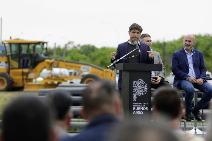 Las obras mejorarán el servicio de agua potable para la región capital