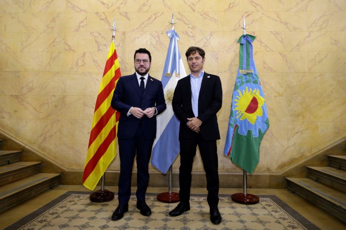 La provincia de Buenos Aires y Cataluña firman un acuerdo para profundizar la cooperación entre los dos gobiernos