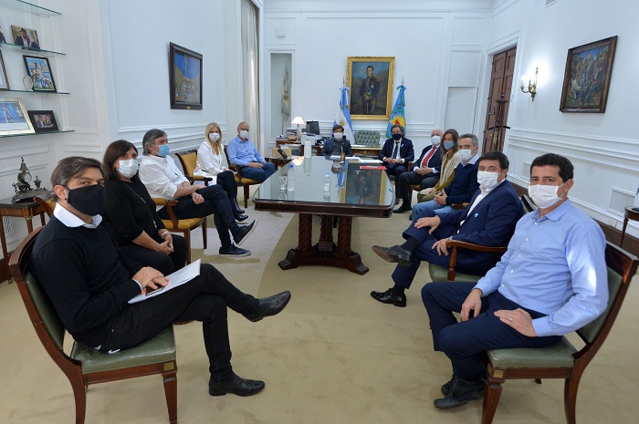 En la Casa de Gobierno de La Plata