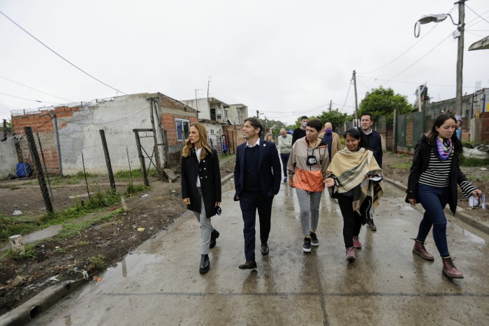 Avanzan las obras de integración urbana en San Francisco Solano