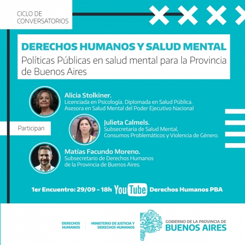 Ciclo de conversatorios “Derechos Humanos y Salud Mental”
