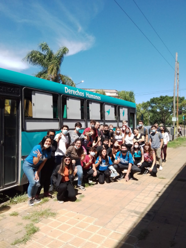 Foto de los estudiantes universitarios