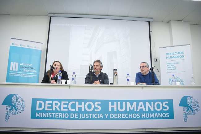 Matías Moreno inauguró el Primer Encuentro Provincial de Archivos de la Memoria