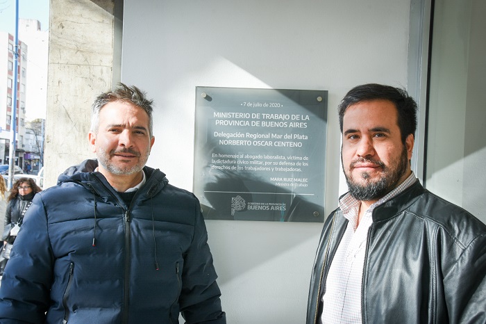 Matías Moreno participó del homenaje en el Día del Abogado/a Laboralista