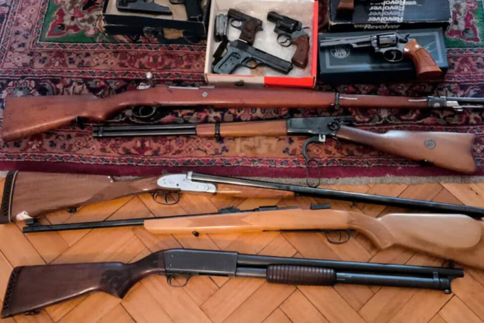 Armas halladas