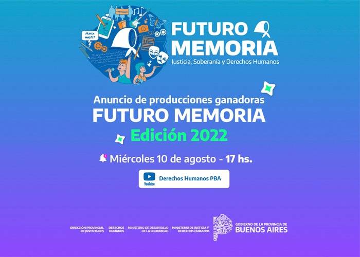 Programa Futuro Memoria: se anunciarán los grupos ganadores y las menciones