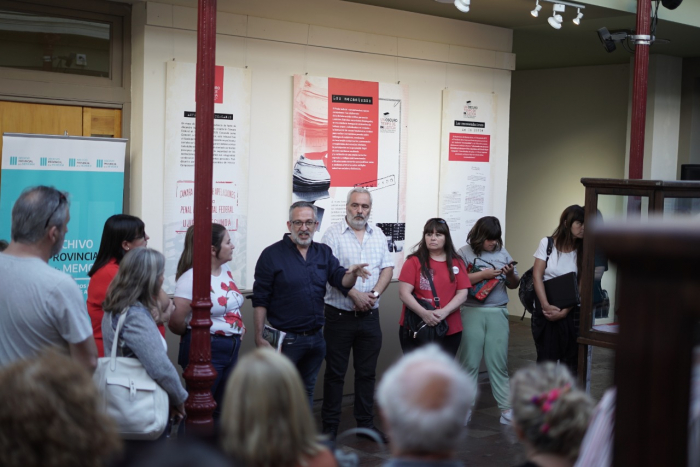 Derechos Humanos inauguró la muestra "Un oscuro tiempo de (in)justicia"