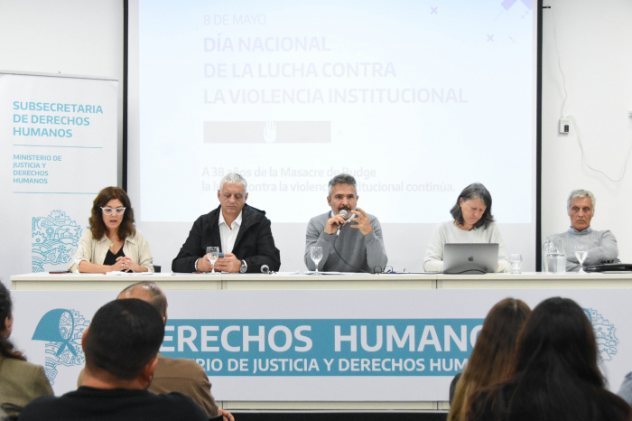 Jornada en el Día Nacional contra la Violencia Institucional