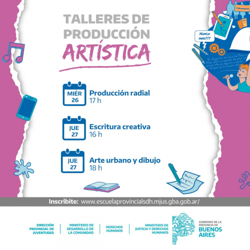 Talleres de producción artística