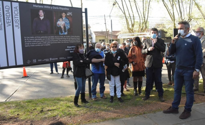 Homenaje a Mariano Witis y Darío Riquelme