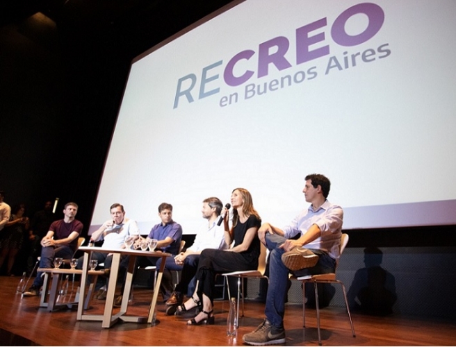 Junto al gobernador Kicillof la ministra Raverta participó de la apertura del programa Recreo 