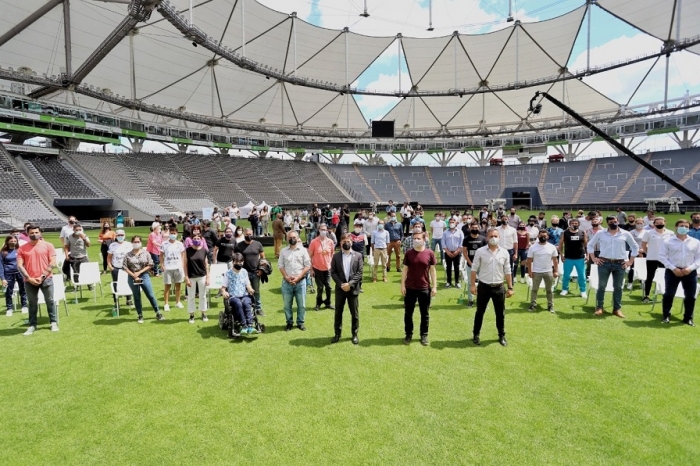 Para fomentar el deporte en los municipios 