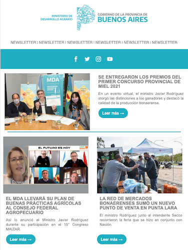 Newsletter 21/05/2021