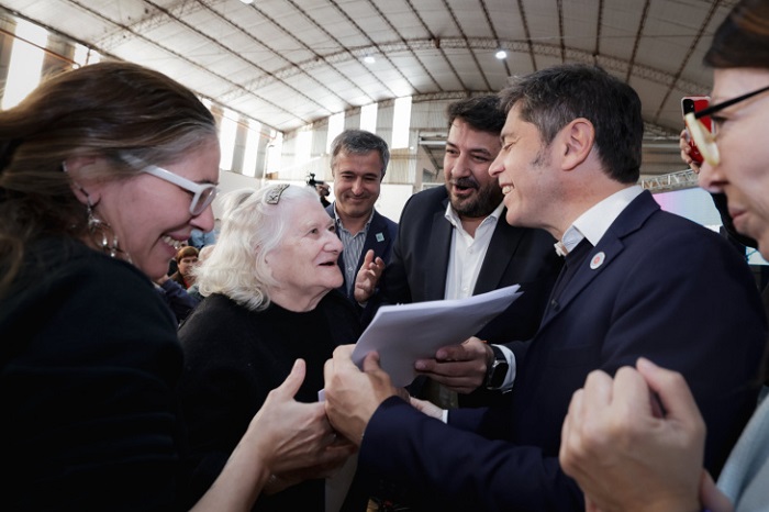 Kicillof en Loberia y Balcarce