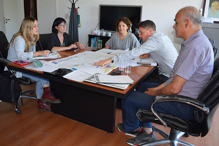 REUNIÓN DE TRABAJO CON EL MUNICIPIO DE LOMAS DE ZAMORA