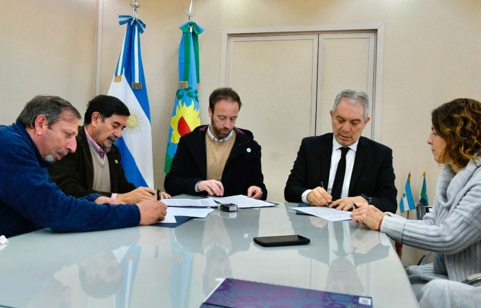 Firma de convenio