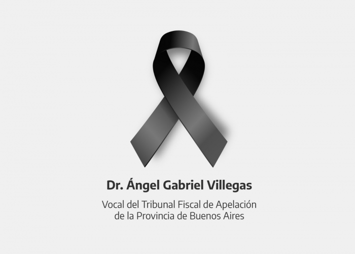 Condolencias por el fallecimiento del Dr. Ángel Gabriel Villegas