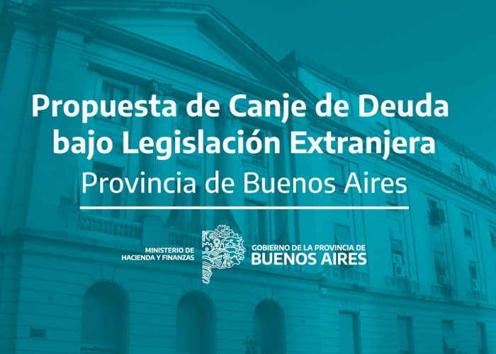 La Provincia anuncia la propuesta a tenedores de bonos bajo legislación extranjera