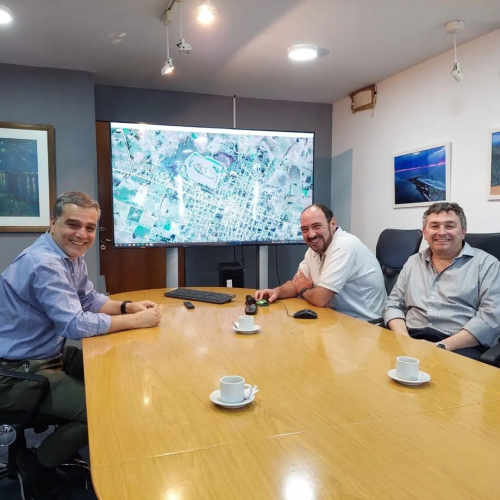 Reunión con intendente de General Paz