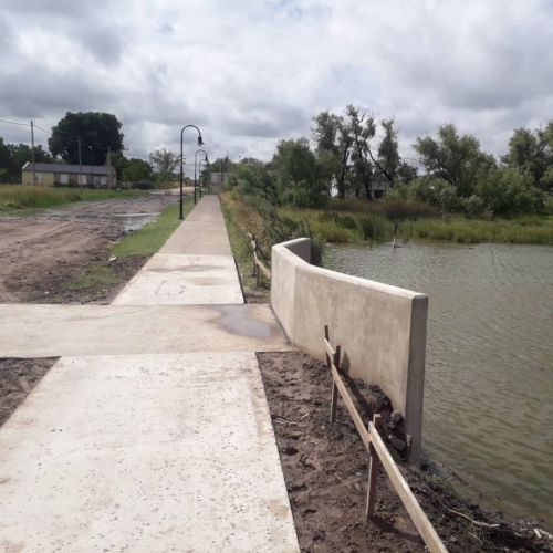 Desagües Pluviales en Barrio Laguna de Ratto