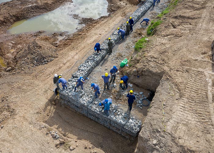 Avanzan las obras en el Balneario Villanueva