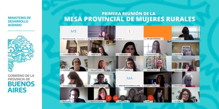 PRIMERA MESA DE MUJERES RURALES