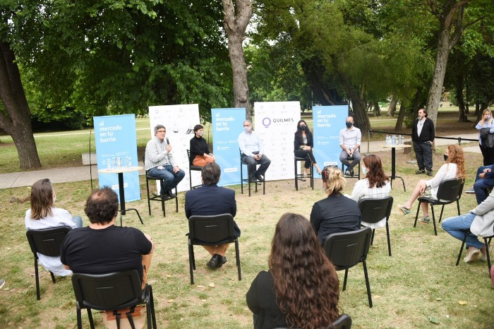 RODRÍGUEZ PARTICIPÓ JUNTO A BASTERRA DEL RELANZAMIENTO  DE “EL MERCADO EN TU BARRIO” 